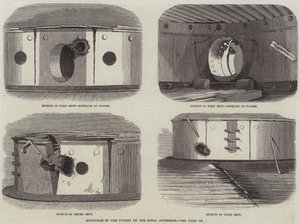 Shotholes in the Turret of the Royal Sovereign by Edwin Weedon